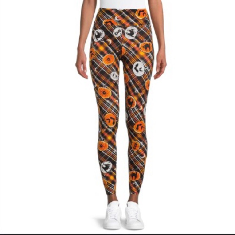NO BOUNDARIES Full Length Halloween Leggings XL